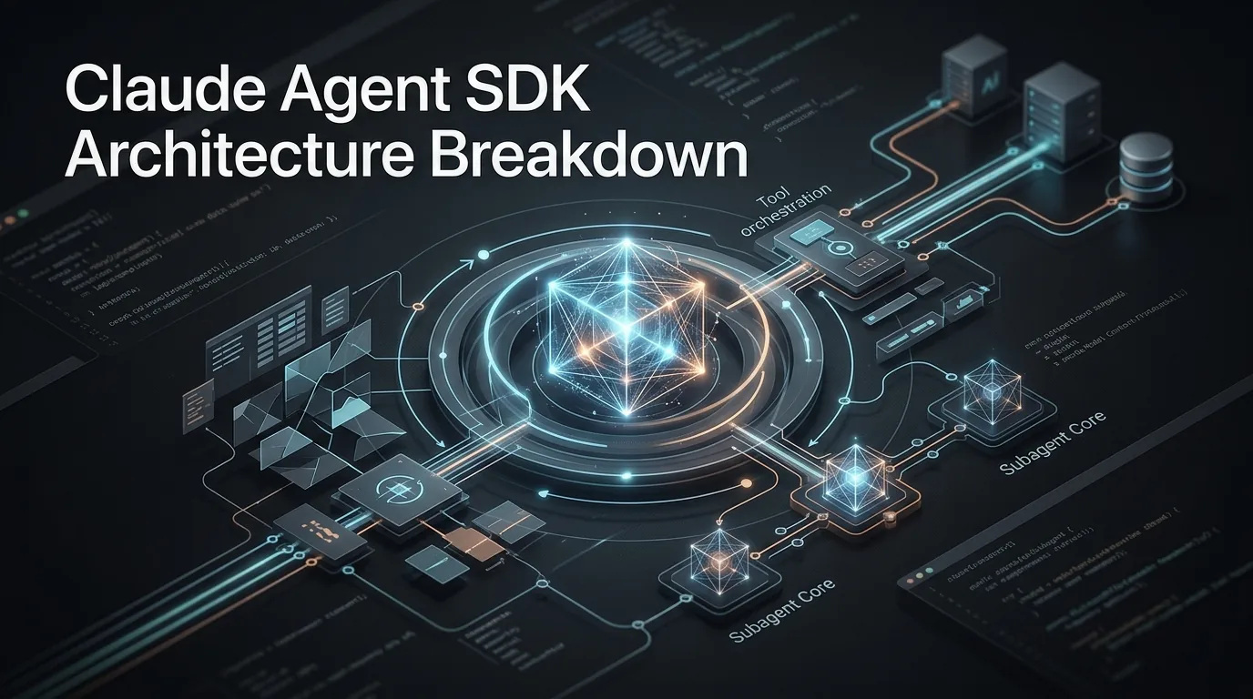 Claude Agent SDK Architecture Breakdown